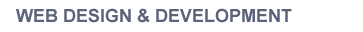fredi B. design, web design and development